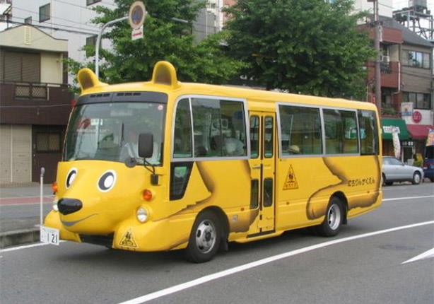 حافلات المدارس في اليابان (2)