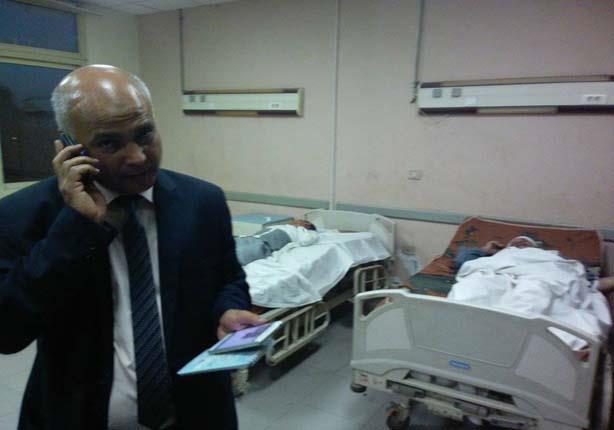 مستشفى الفشن يستقبل 3 مصابين جدد في فرح بني سويف (صور) (1)