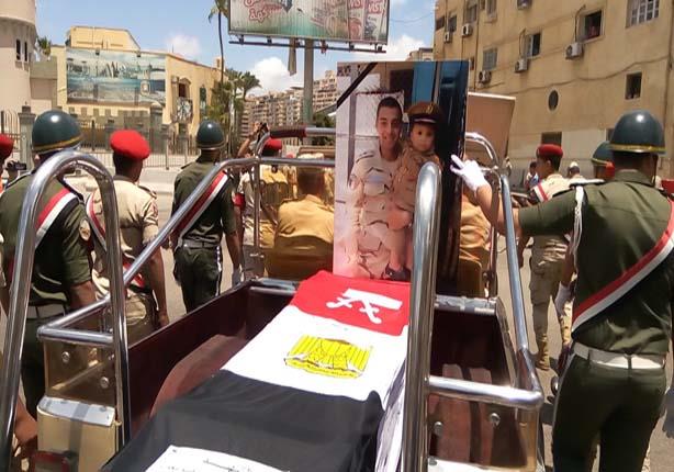 جنازة الشهيد الملازم أول عمرو إبراهيم محمد (1)                                                                                                                                                          