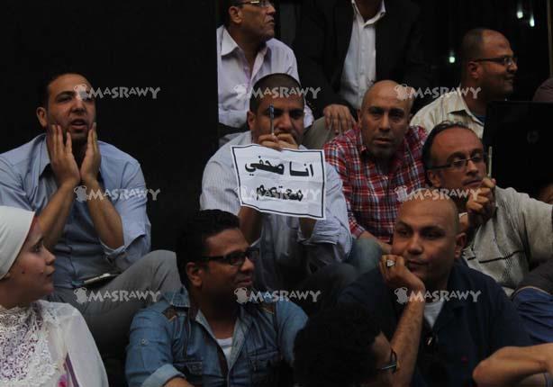 صحفيون يواصلون اعتصامهم لليوم السابع (1)                                                                                                                                                                
