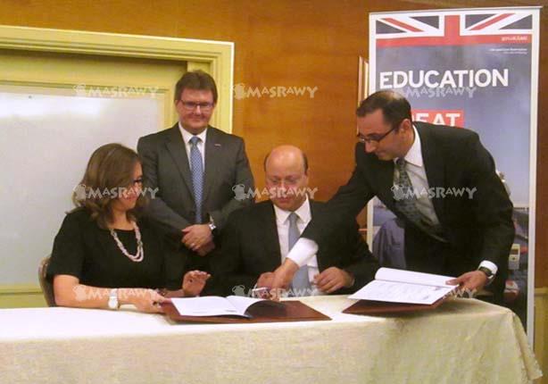 المبعوث التجاري البريطاني يشهد اتفاقية إطلاق مركز تدريب مهني بالإسكندرية                                                                                                                                