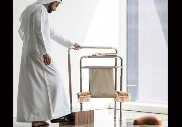 مصممة سعودية تبتكر قطعة أثاث مخصصة للصلاة                                                                                                                                                               