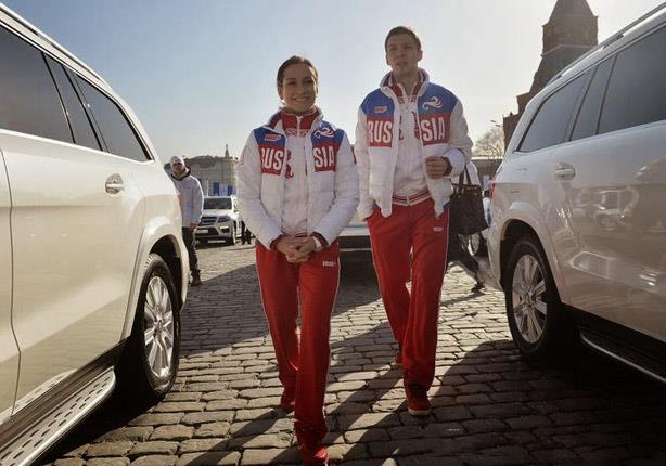 سيارات فارهة لأبطال روسيا الاولمبيين (1)