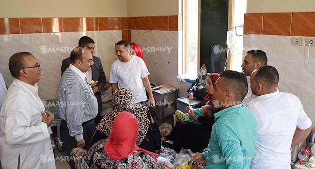محافظ الإسكندرية في زيارة مفاجئة لمستشفى  اﻷنفوشي للأطفال                                                                                                                                               