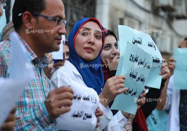 وقفة احتجاجية أمام وزارة الصح (14)                                                                                                                                                                      