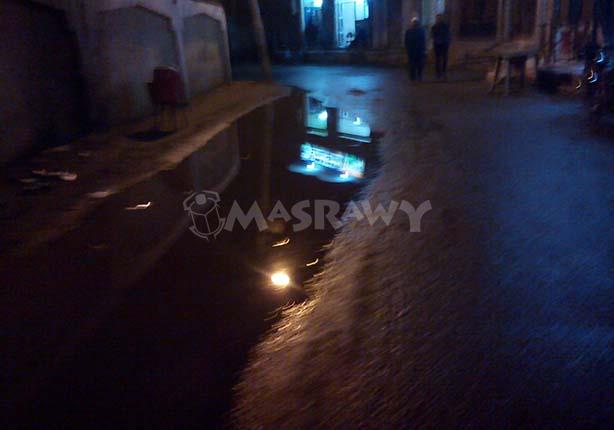 سقوط أمطار غزيرة على كفر الشيخ (1)                                                                                                                                                                      