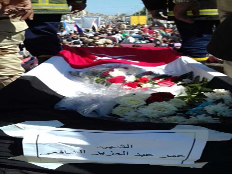 مشيعي جثمان شهيد سيناء عمر الشافعي (1)                                                                                                                                                                  