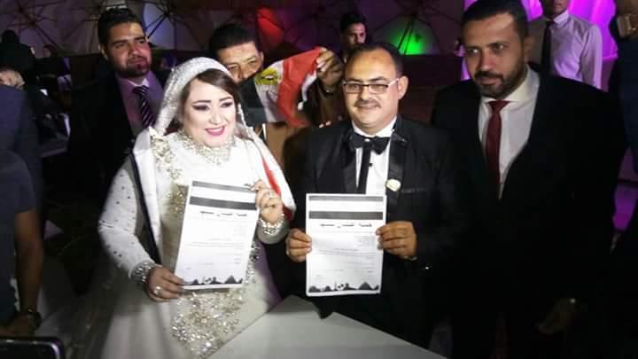 حفل زفافهما في بورسعيد (1)                                                                                                                                                                              