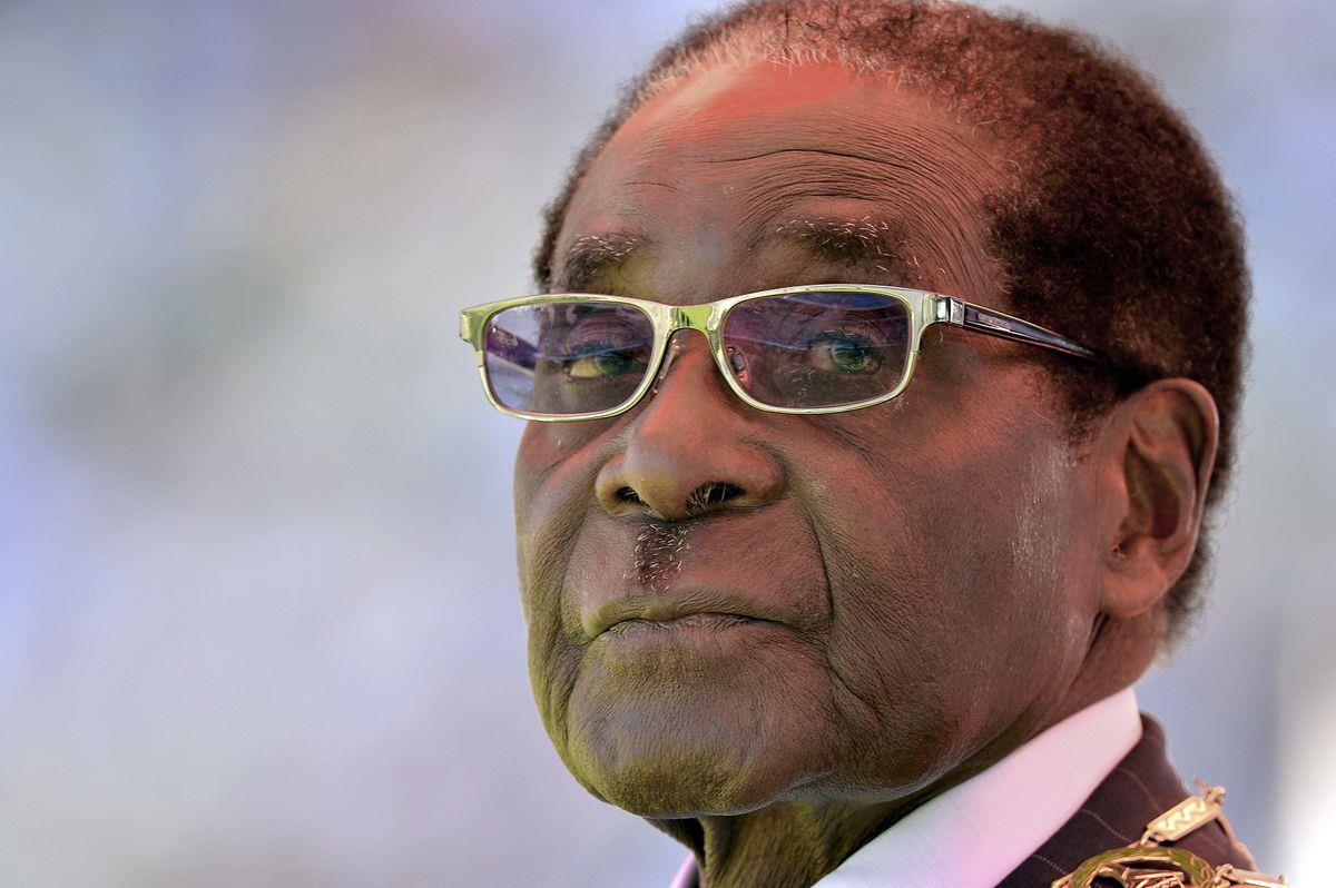 رئيس زيمبابوي روبرت موجابي                                                                                                                                                                              