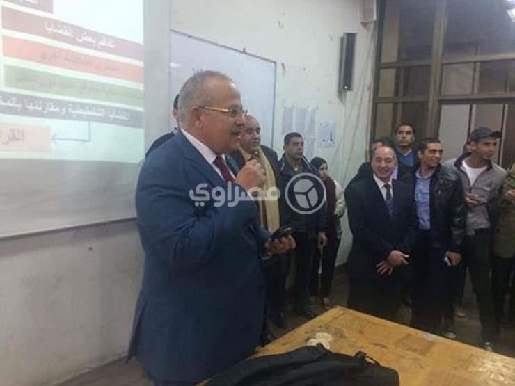 رئيس جامعة القاهرة يتفقد لجان انتخابات الاتحادات (1)                                                                                                                                                    