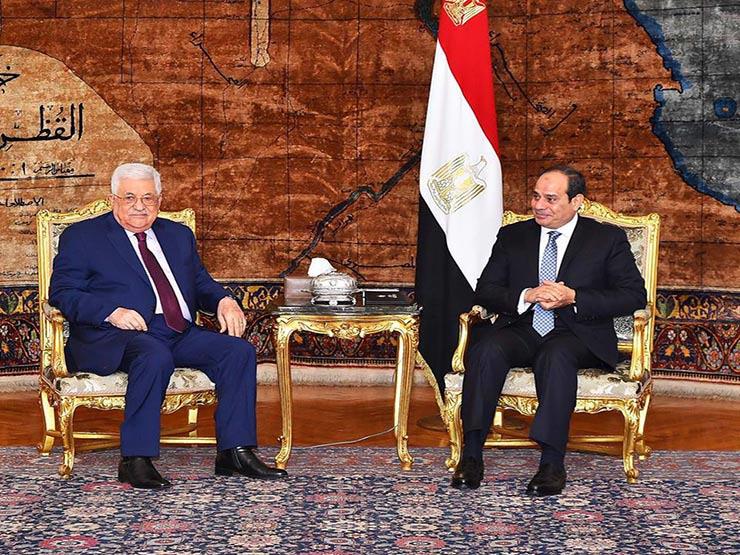 استقبال الرئيس السيسي لمحمود عباس بقصر الاتحادية (1)                                                                                                                                                    