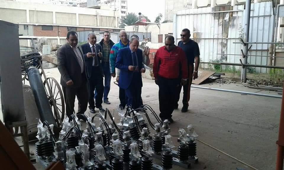 زيارة مفاجئة لرئيس القناة للكهرباء إلى قطاع بورسعيد  (1)                                                                                                                                                