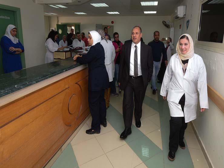 محافظ الإسكندرية بمستشفى رأس التين (1)                                                                                                                                                                  