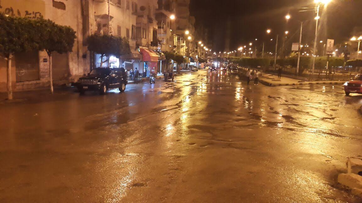هطول أمطار غزيرة في كفر الشيخ (1)                                                                                                                                                                       
