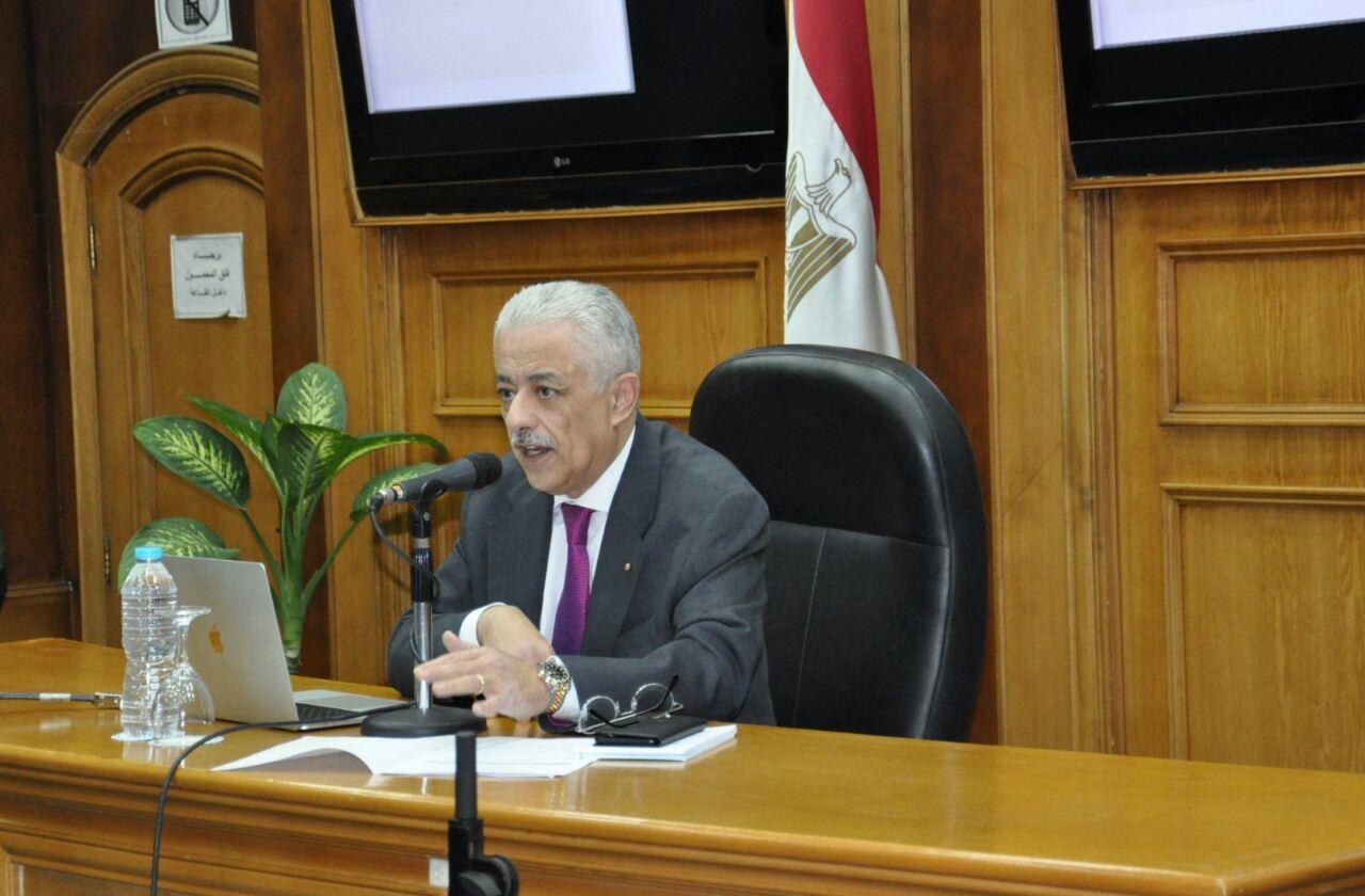 طارق شوقي يعرض الخطة الجديدة لتطوير التعليم على قيادات الوزارة (1)                                                                                                                                      