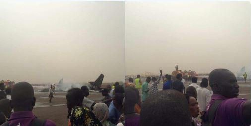 تحطم طائرة بجنوب السودان                                                                                                                                                                                