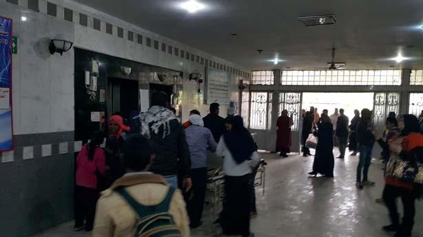 استمرار احتجاز 50 تلميذًا مصابين بالتسمم                                                                                                                                                                