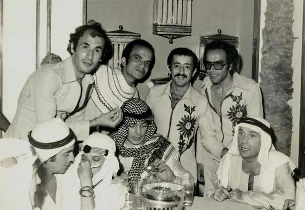 الفرقة في شيراتون القاهرة 1977                                                                                                                                                                          