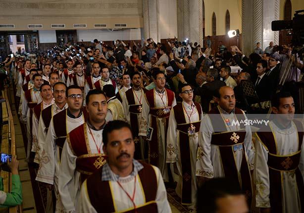 قداس عيد القيامة المجيد بالكاتدرائية المرقسية بالعباسية (1)                                                                                                                                             