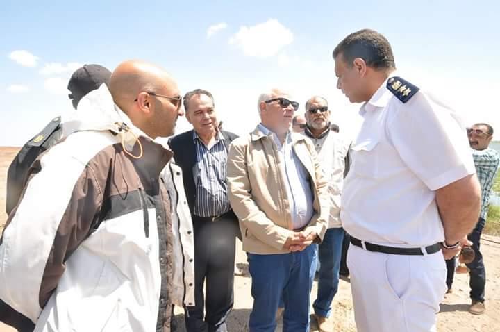 محافظ بورسعيد هناك توجيهات من الدولة بتطوير بحيرة المنزلة (1)                                                                                                                                           