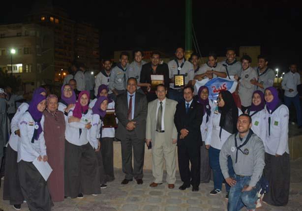 رئيس جامعة بورسعيد يشهد ختام المهرجان الكشفي الثالث (1)                                                                                                                                                 