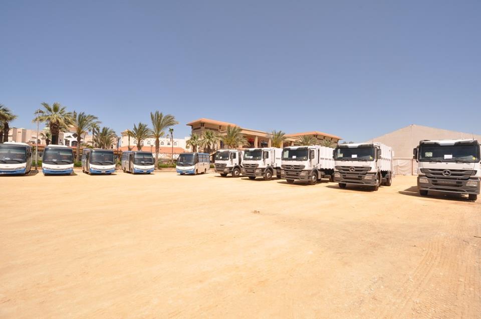 تدشين سيارات ومعدات بـ25 مليون جنيه لخدمة أهالي بورسعيد (1)                                                                                                                                             
