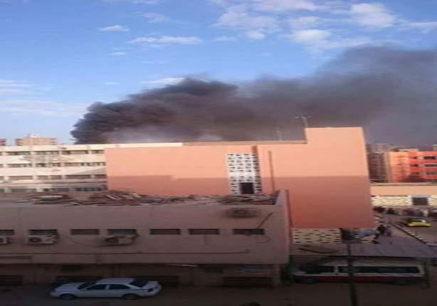 حريق مخازن الكُهنة بمستشفى الفيوم العام (1)                                                                                                                                                             