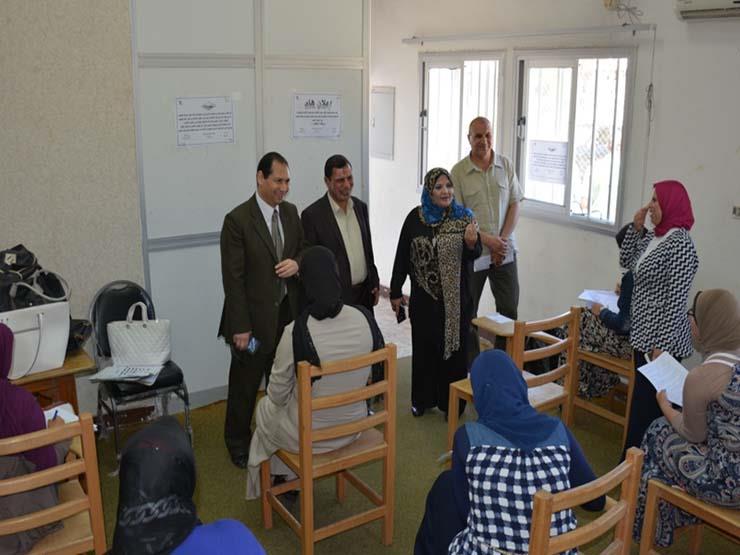 رئيس جامعة بورسعيد يتابع سير الامتحانات (1)                                                                                                                                                             