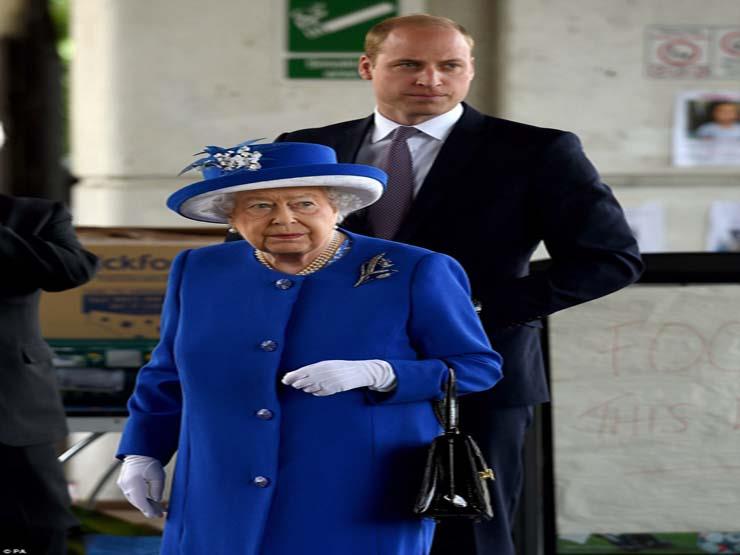 الملكة إليزابيث والأمير ويليام يزوران الناجين من حريق برج لندن                                                                                                                                          