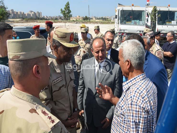 محافظ الإسكندرية وقائد الدفاع العسكري يتفقدان معدات مواجهة الكوارث (1)                                                                                                                                  