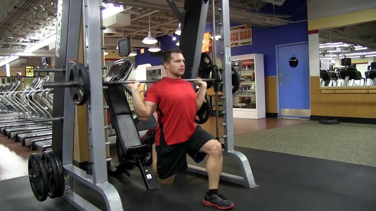 Smith machine squats                                                                                                                                                                                    