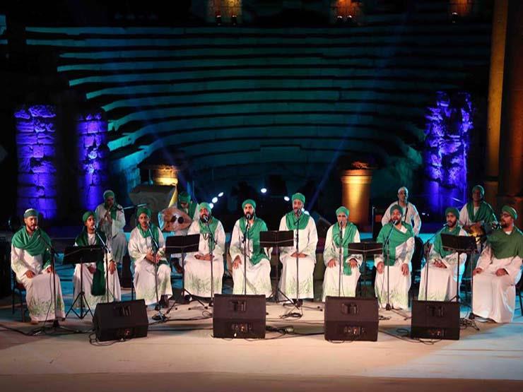 حيت مجموعة الحضرة للإنشاد الصوفي، حفل غنائي ضمن فعاليات مهرجان الأوبرا الصيفي (1)                                                                                                                       