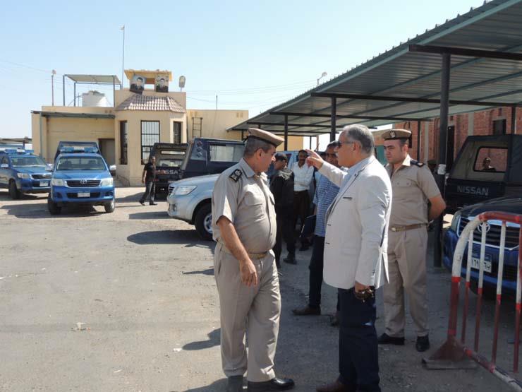مدير أمن قنا يتفقد مركز شرطة أبو تشت (1)                                                                                                                                                                