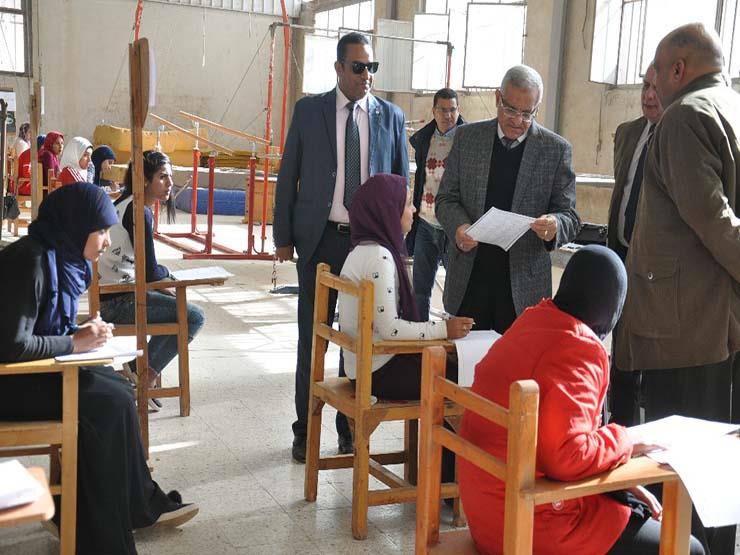 ضبط 25 حالة غش في امتحانات جامعة المنيا  (1)                                                                                                                                                            