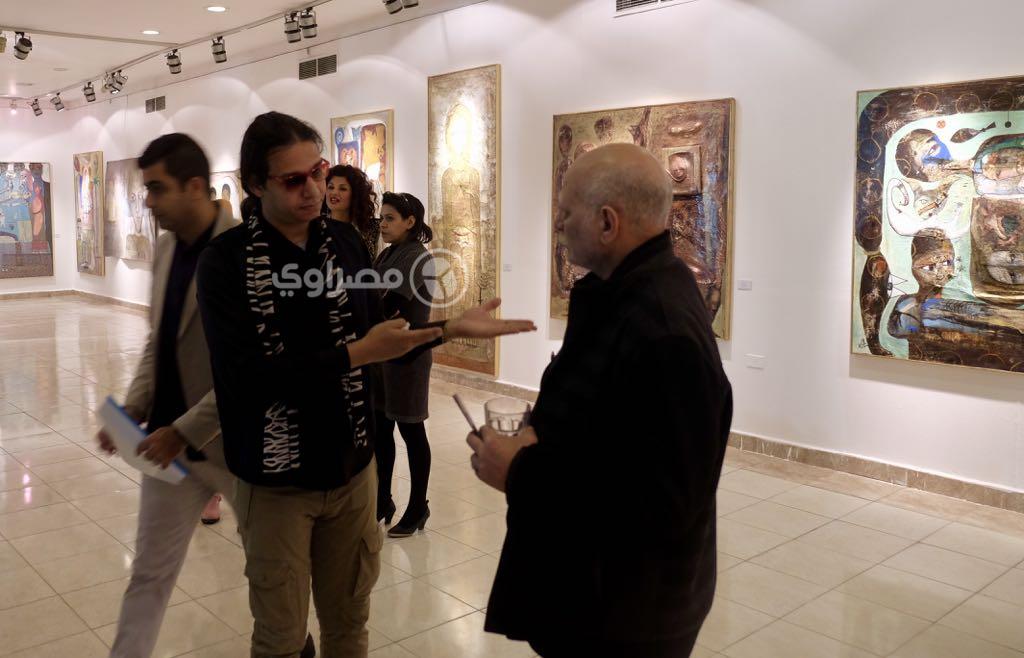 عماد أبو جرين ورشا الجمال يعلقان على معرض فانتازيا الصعيد (1)                                                                                                                                           