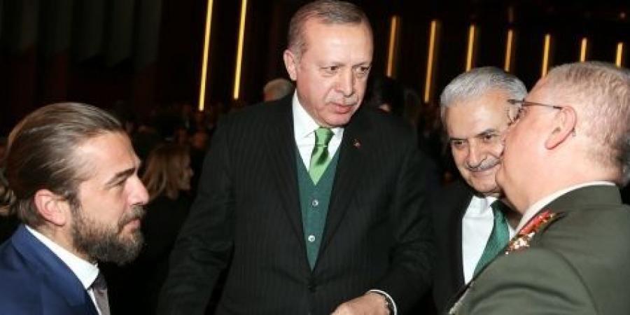 أردوغان وزوجته يحضران العرض الخاص لمسلسل  كوت العمارة (1)                                                                                                                                               