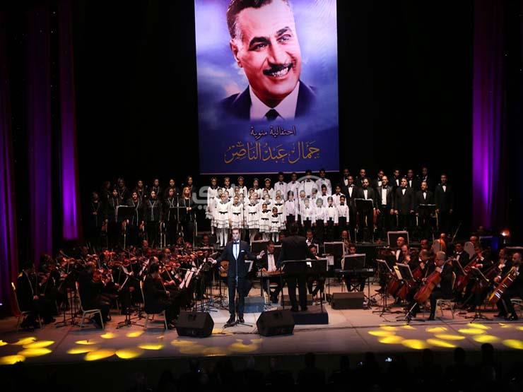 الوزراء ونجلا الزعيم عبد الناصر يحتفلون بمئويته (1)                                                                                                                                                     
