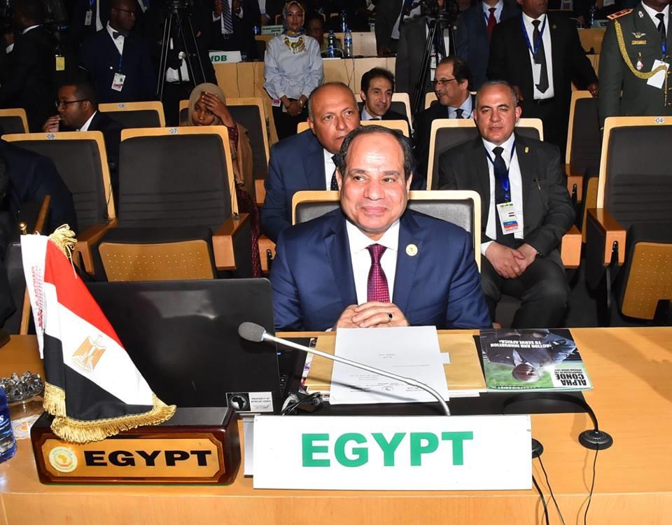 مصر رئيسًا للاتحاد الأفريقي 2019                                                                                                                                                                        