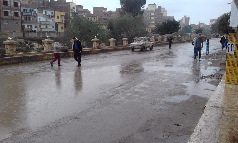 أمطار غزيرة مصحوبة برياح تجتاح كفر الشيخ (1)