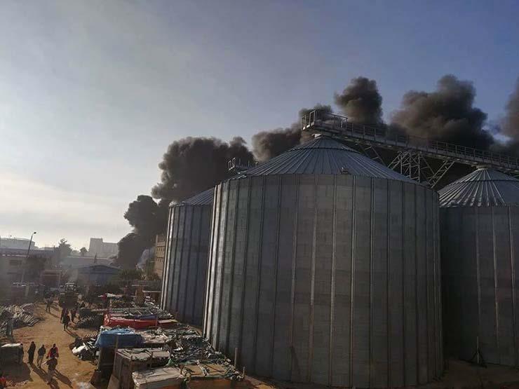حريق مصنع ببرج العرب (1)                                                                                                                                                                                