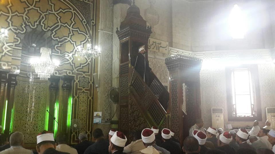 وزير الأوقاف يلقي خطبة الجمعة بمسجد أبو العباس المرسي (1)                                                                                                                                               