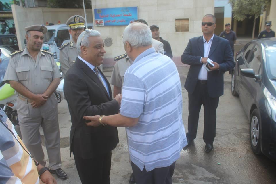 خلال استقبال رئيس مدينة دسوق لمدير أمن كفرالشيخ                                                                                                                                                         