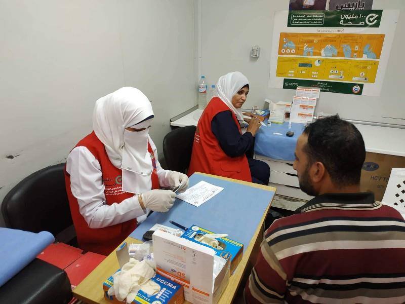 عمال أنفاق شرق بورسعيد يشاركون بمبادرة فيروس سي                                                                                                                                                         