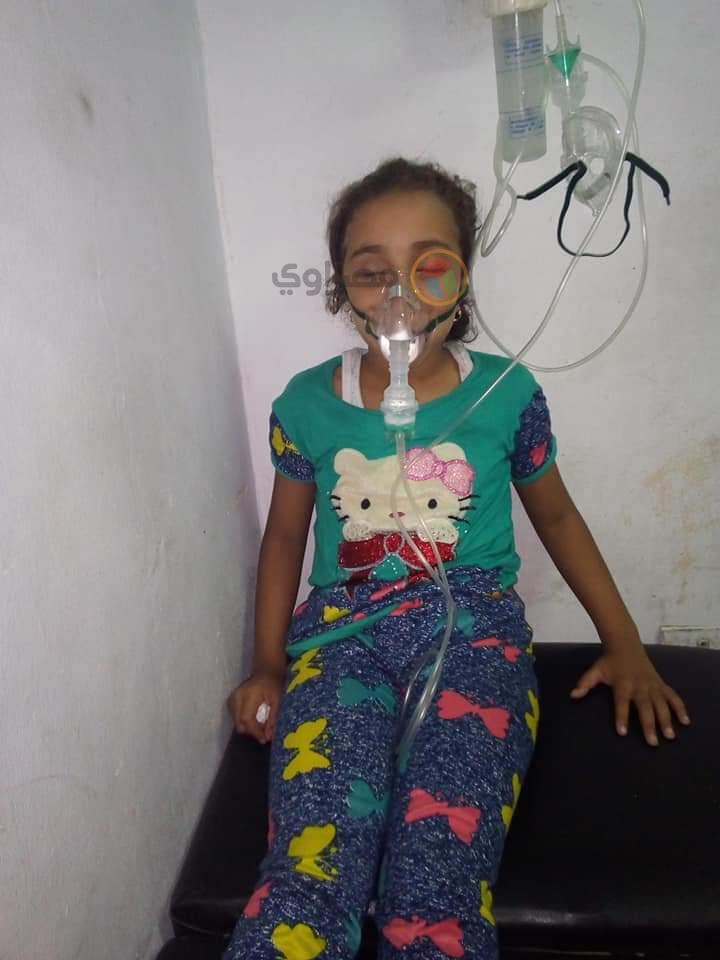 أطفال الحي الإماراتي ببورسعيد مصابين باختناقات                                                                                                                                                          