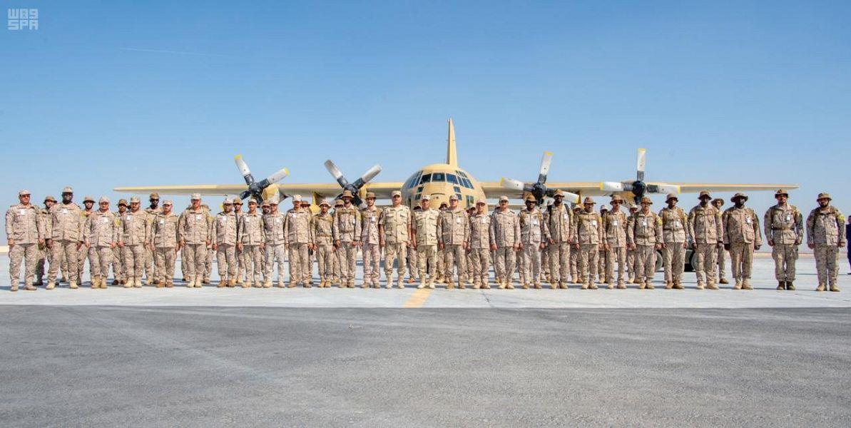 وصول القوات السعودية لمصر (1)                                                                                                                                                                           