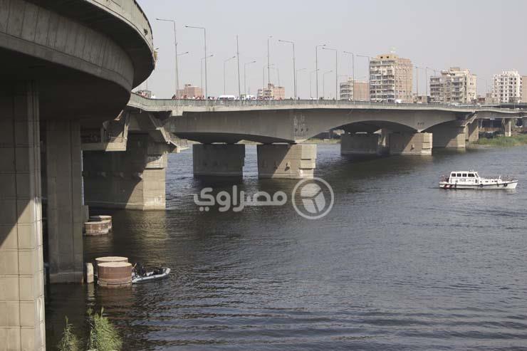 سقوط سيارة أعلى كوبري الساحل تصوير إسلام فاروق (1)                                                                                                                                                      