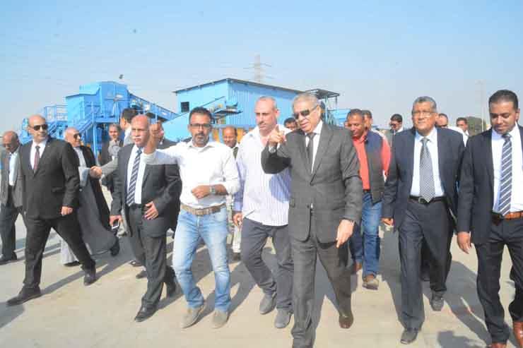 افتتاح إعادة تشغيل مصنع تدوير القمامة في المنيا (1)                                                                                                                                                     