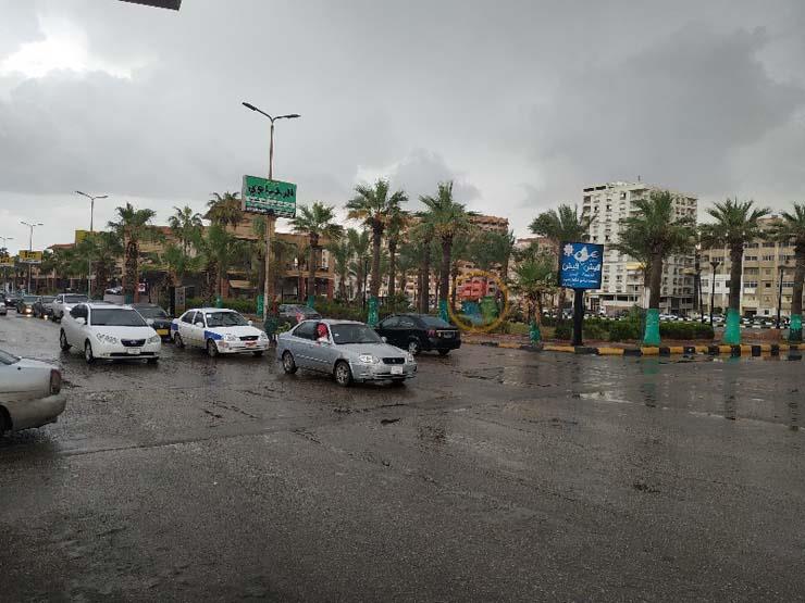 أمطار شديدة علي بورسعيد                                                                                                                                                                                 
