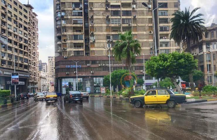 أمطار غزيرة على الإسكندرية (1)                                                                                                                                                                          