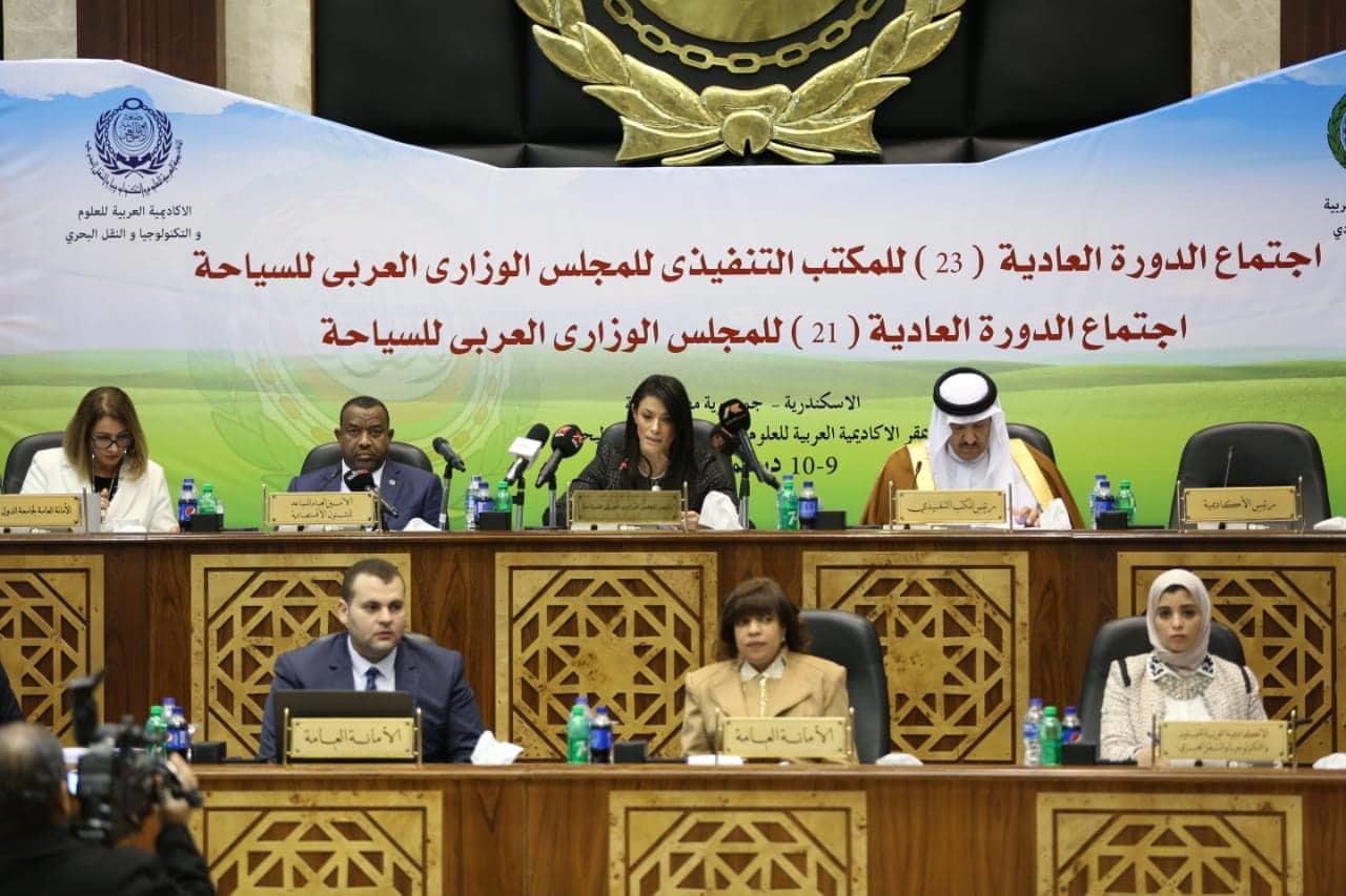 المشاط تلقى كلمتها في مجلس وزراء السياحة العرب (1)                                                                                                                                                      